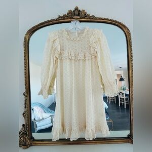 Doen Girl’s Ivory Lace Dress Size 10
